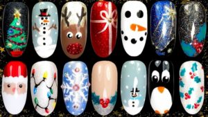 simple christmas nail, easy christmas nails, easy christmas nail designs, simple holiday nails, simple xmas nails, simple christmas acrylic nails, simple christmas nail ideas, cute simple christmas nails, simple nails for Christmas, easy xmas nail art