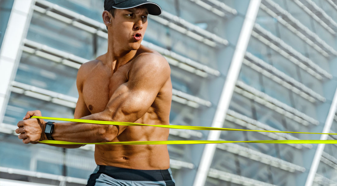 Bodyweight Band Workout Challenge to stay summer hot